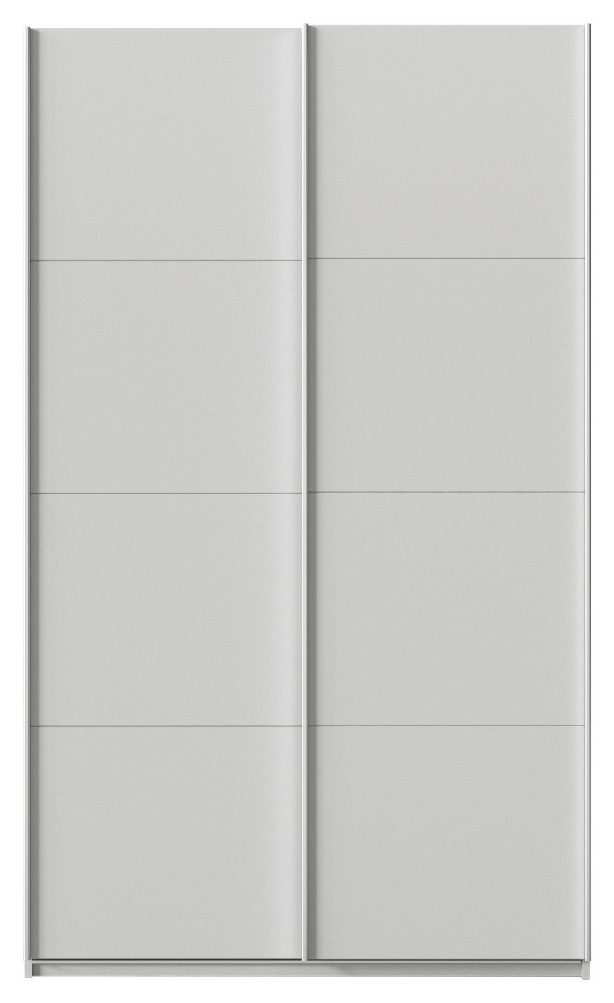 DULAP USI CULISANTE FELDKIRCH - gri deschis, Modern, material pe bază de lemn (136/229/62cm)