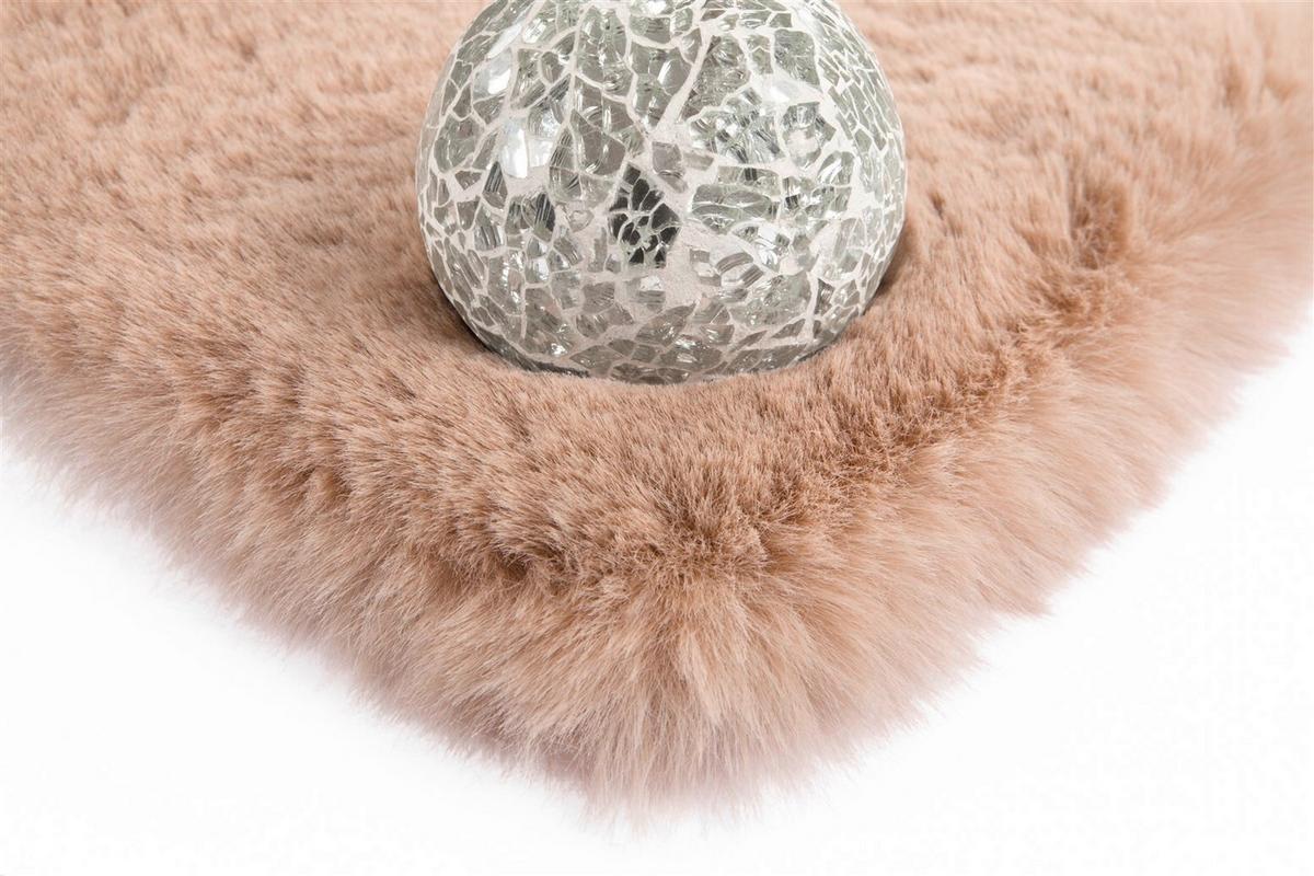 HOCHFLORTEPPICH RABBIT LIGHT 525 ELFENBEIN - Creme, Konventionell, Textil (160cm) - Kayoom