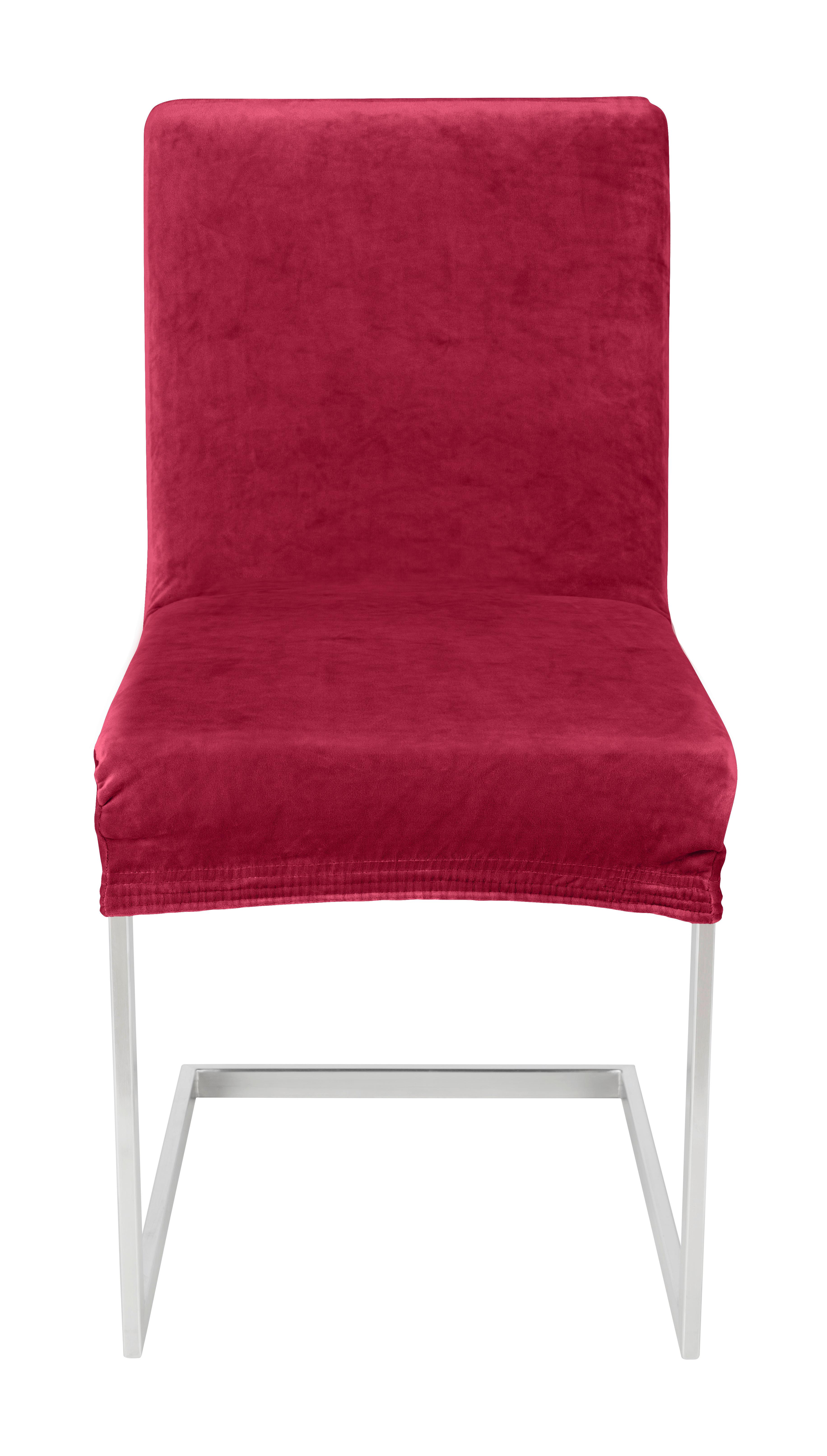 Prevleka Za Stol Steve - rdeča, Konvencionalno, tekstil (68/48/48cm) - Modern Living