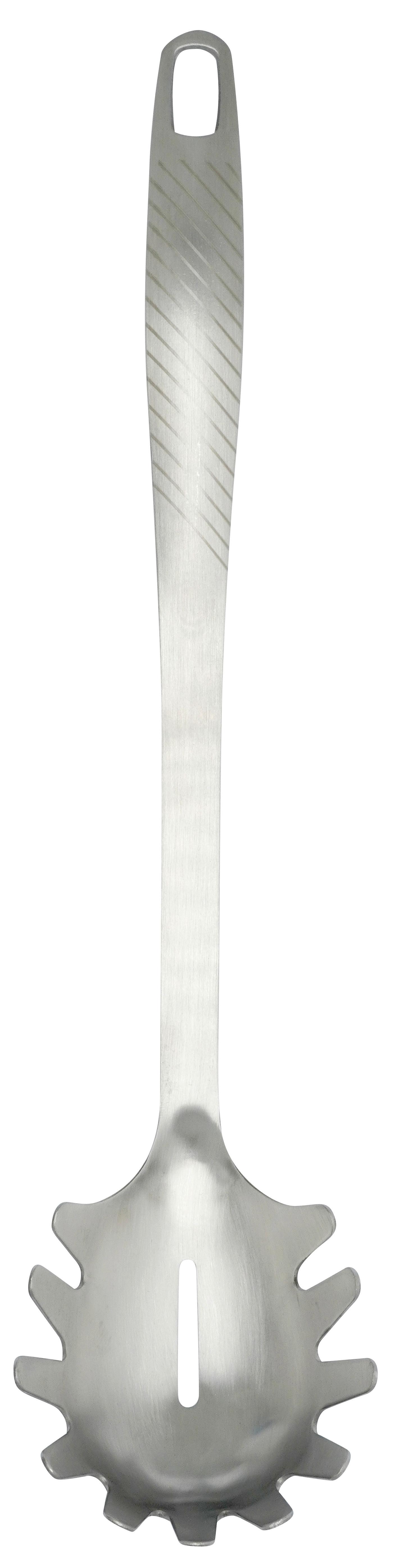 Tésztaszedő Kanál Gourmet - ezüst, Konventionell, fém (31cm) - Premium Living