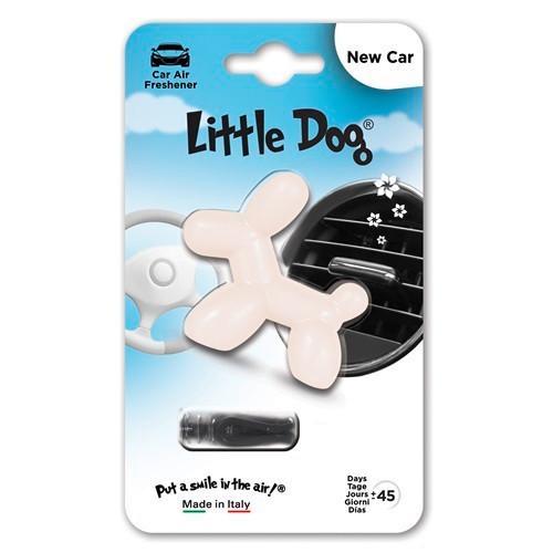 Autóillatosító Little Dog New Car - műanyag (2.6/14.5/8.5cm)