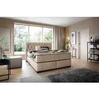 Boxspring Krevet Prestige - krem, Moderno, plastika (180/200cm) - Premium Living