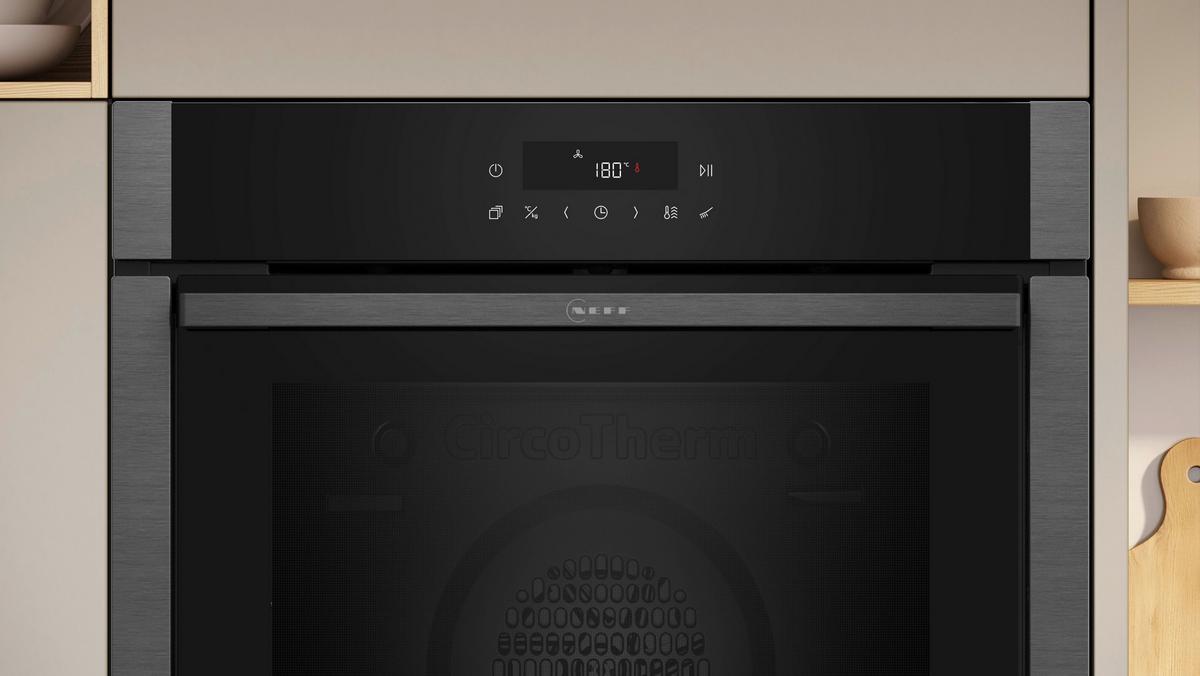 Backofen B5ACJ7AG3 Graphitfarben - Graphitfarben, MODERN, Metall (59,4/59,5/54,8cm) - Neff