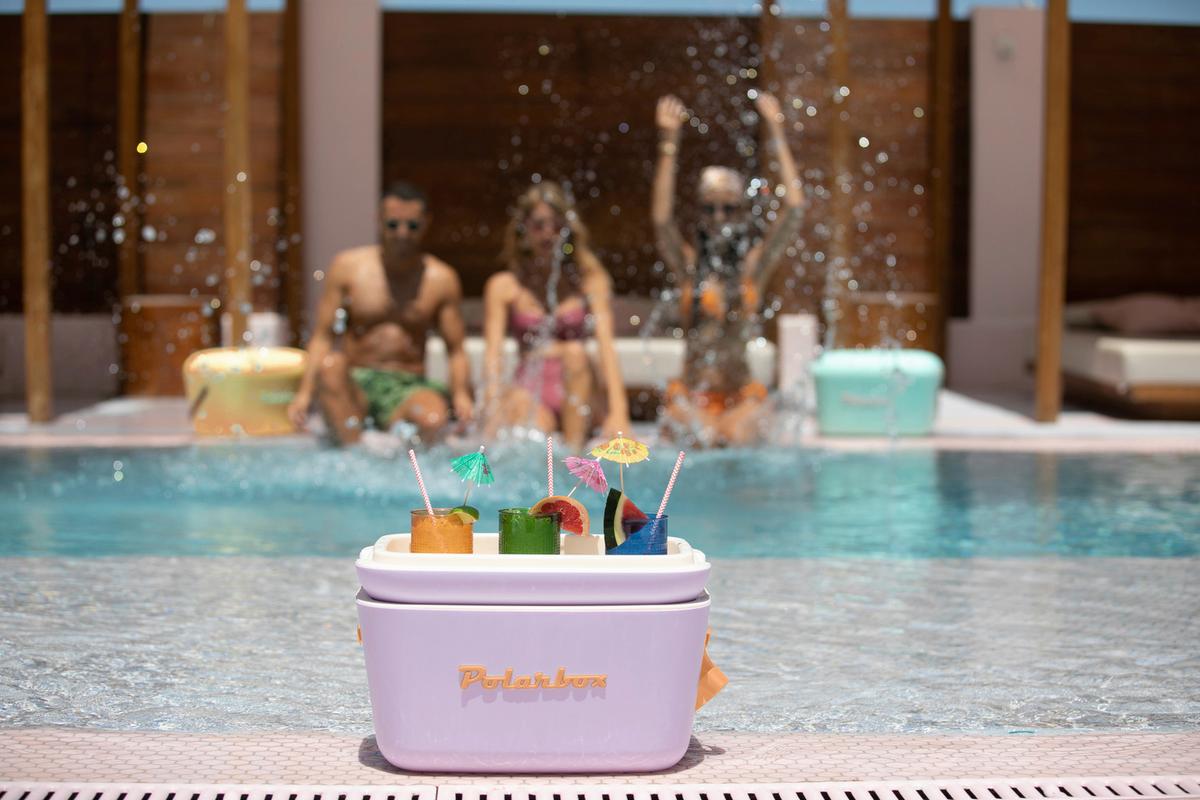 Kühltasche Polarbox Flieder, 20 Liter - Flieder, MODERN, Kunststoff (45,1/20,7/30,6cm) - Polarbox