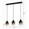 HÄNGLAMPA ESTELLE - svart, metall/glas (64/12/120cm) - Mömax