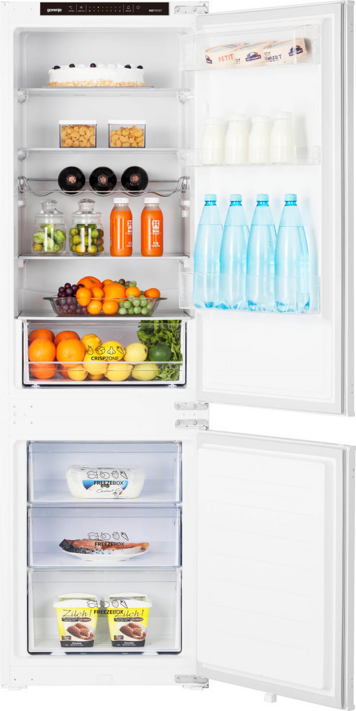 Kühl-Gefrier-Kombination NRKI418EP1 - Weiß, MODERN, Metall (54/177,2/54cm) - Gorenje