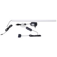 Led-es Alumínium Csík Led-Es Alu Csík - nemesacélszínű, Modern, műanyag/fém (45/1,5/2cm)