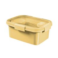 Ételtároló Doboz Curver Smart To Go - sárga/kék, műanyag (20/15/9cm) - Curver