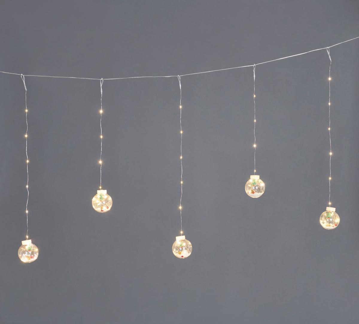 Lichterkette Zimo ca. 570cm in Bunt - Klar/Multicolor, MODERN, Kunststoff (570cm) - Premium Living