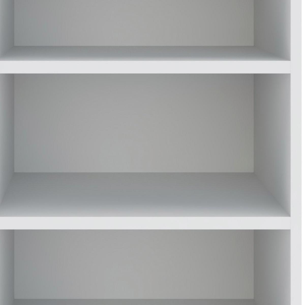 Etajeră UNIT-ELEMENTS MAXI - alb, Modern, material pe bază de lemn (45,6/89,6/40cm) - Ondega