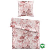 Bettwäsche Bio-Eva in Zimtfarben ca. 140x200cm - Terracotta, MODERN, Textil (140/200cm) - ecoTree