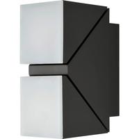 Außenwandleuchte Lyra Anthrazit max. 12 Watt - Anthrazit, Design, Kunststoff/Metall (6,2/15,6/8,3cm)