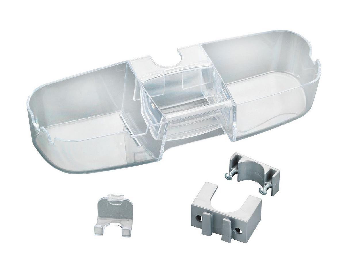 Etajeră Caddy - transparent, Modern, plastic (36/7,5/12cm) - Wenko