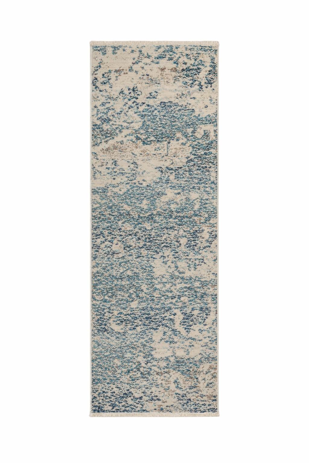 Vintage-teppich Charin 325 Blau 80x150 - Blau, Basics, Textil (80/150cm) - Kayoom