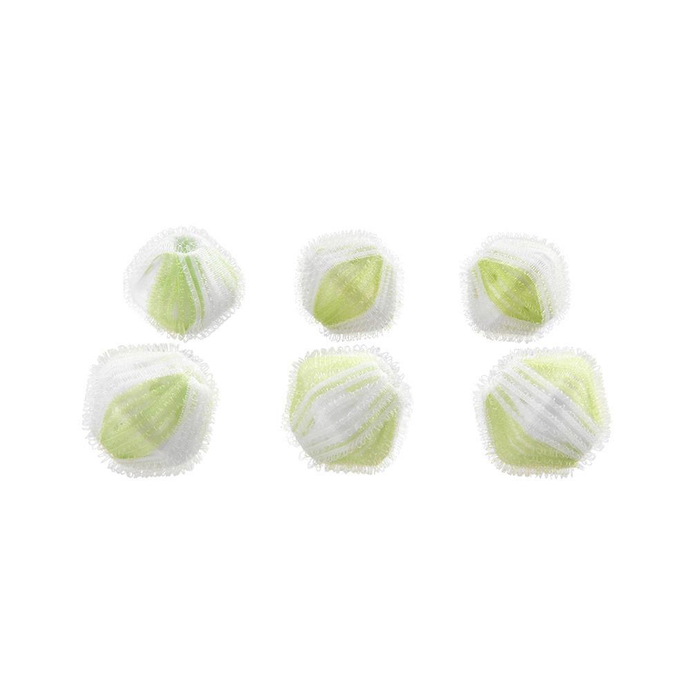 Szösz Összeszedő Golyók 6db/csomag Laundry - műanyag (6,5/6,5/6,5cm) - Metaltex