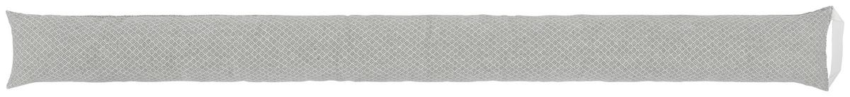 Zugluftstopper Dobby in diversen Farben - Taupe/Blau, Textil (10/90cm) - Premium Living