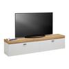 MEDIABÄNK KIRO - Modern, metall/trämaterial (180/40/35cm) - Mömax