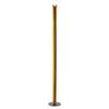 LED-Stehleuchte Gumo in Schwarz/Gold max. 24 Watt - Goldfarben/Schwarz, Modern, Metall (18/144cm) - Mömax