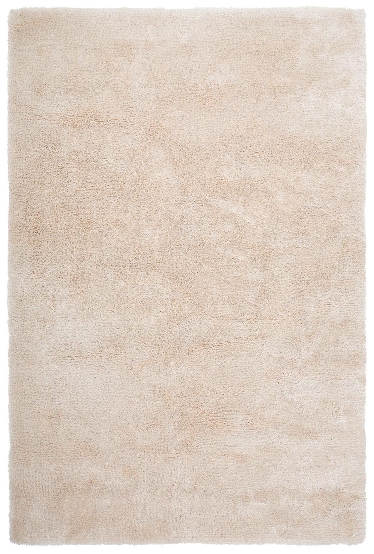 Hochflorteppich My Curacao - Creme, Konventionell, Textil (60/110cm)