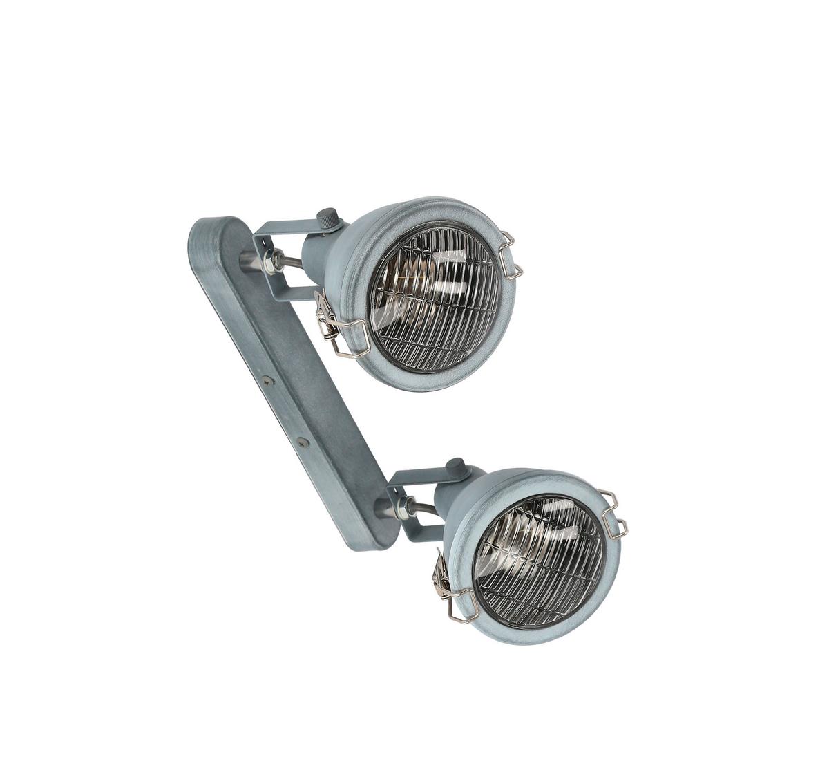 Reflektor Crodo - siva, Trend, metal (45/11/19cm)
