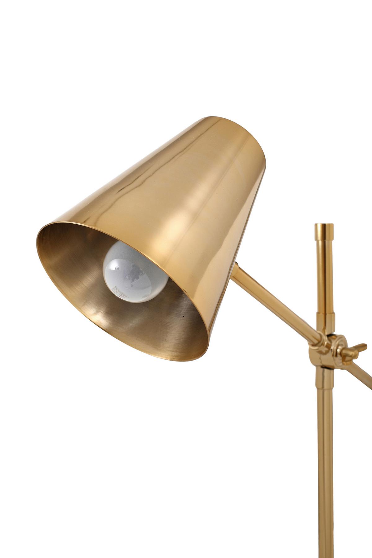 Schreibtischleuchte Allen 500 Gold - Basics (68/18/74cm) - Kayoom