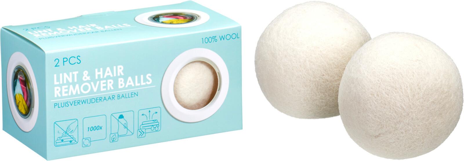 Loptice Za Sušilicu Rublja Balls Set 2/1 - bijela, Basics, tekstil (7cm)