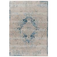 Vintage-teppich Dilan 200 - Blau, Konventionell, Textil (160/230cm) - Kayoom