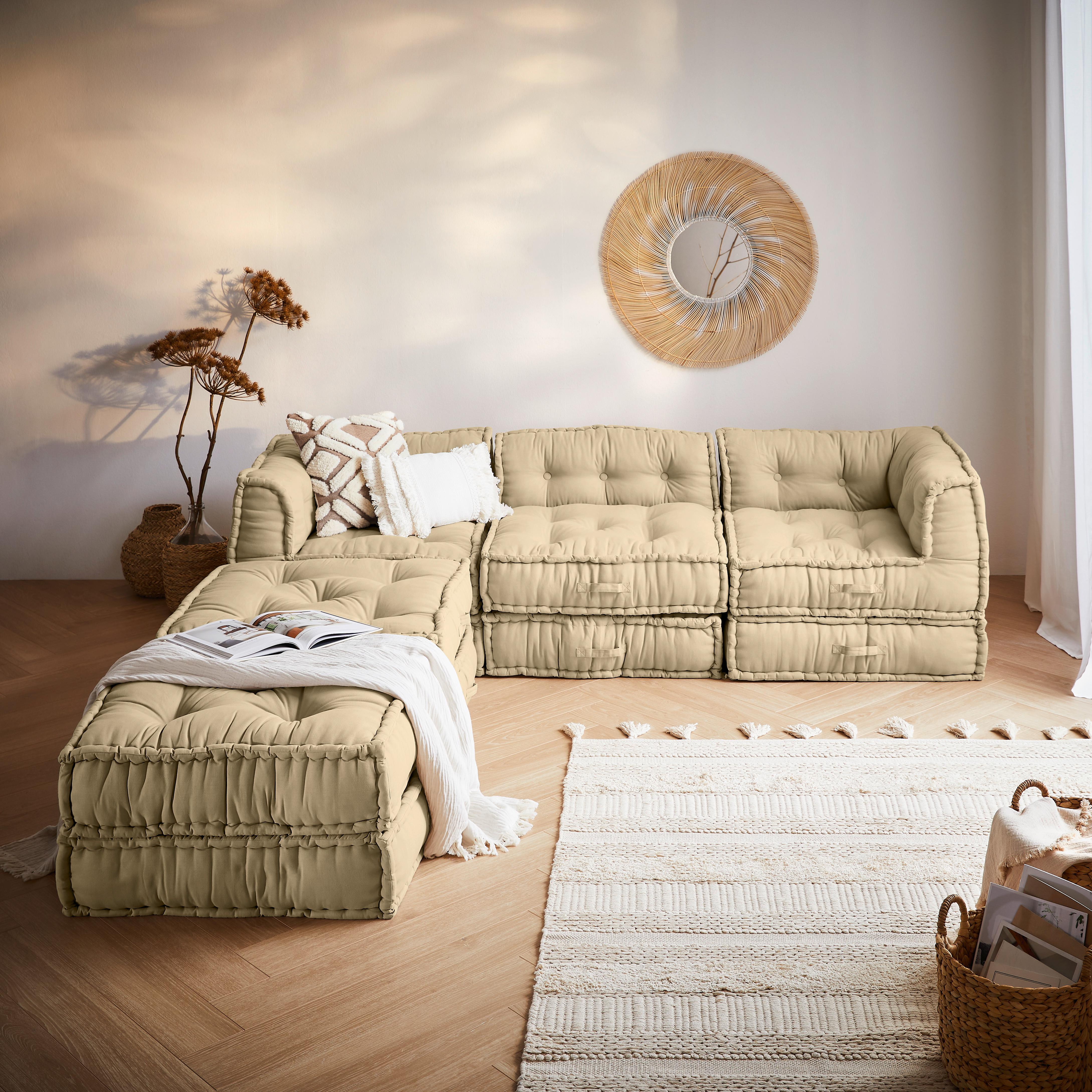 ELEMENT DO SOFY SPACE - taupe, Trend, tkanina (80/20/80cm) - P & B