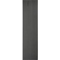 Akustikpaneel Noise Schwarz/Eiche Grau - Eiche grau/Schwarz, MODERN, Holz/Holzwerkstoff (60/120/2,1cm)