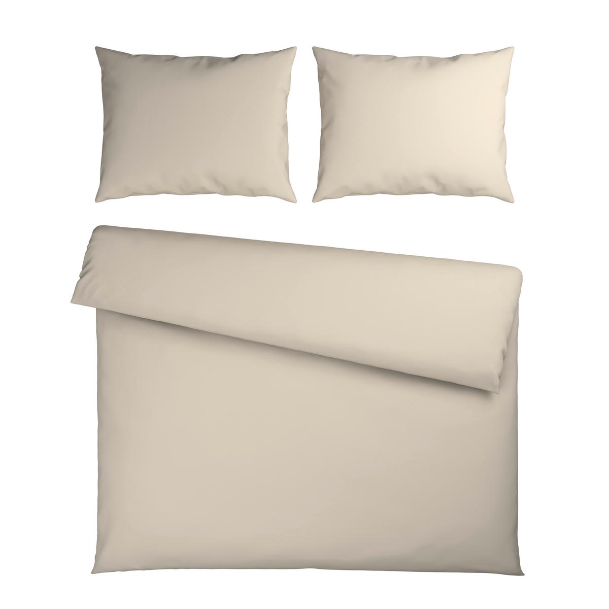 Ágyneműhuzat-garnitúra Kétszemélyes Julie Xxl - bézsbarna, textil (200/220cm) - Mömax