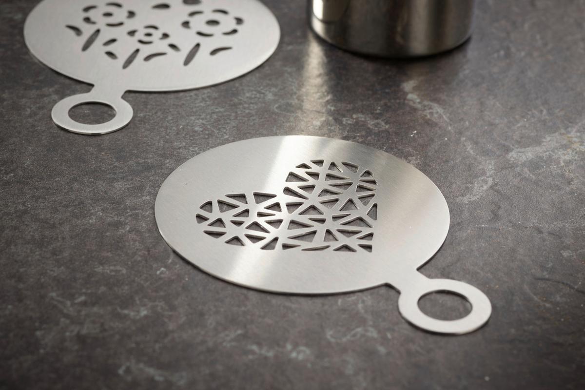 Kaffeeset Cosme in Silberfarben, 23-teilig - Silberfarben, Basics, Metall - Echtwerk