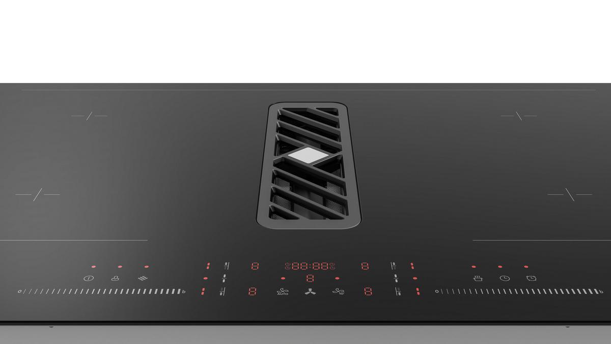 Kochfeld-Dunstabzug-Kombi Respekta Calima Schwarz - Schwarz, Basics, Glas (83/20/51,5cm) - Respekta