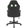 GAMINGSTOL BX-GAMING -EXKLUSIV- - grön/svart, Modern, metall/textil (58/105-115/63cm) - Mömax