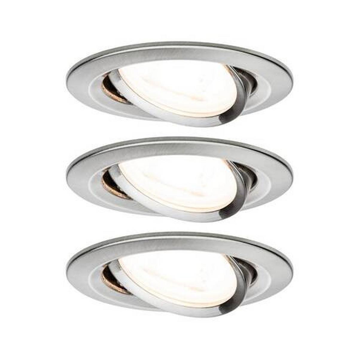 Deckenleuchte Nova max. 6,5 Watt, 3-teilig - Basics (8,4cm) - Paulmann