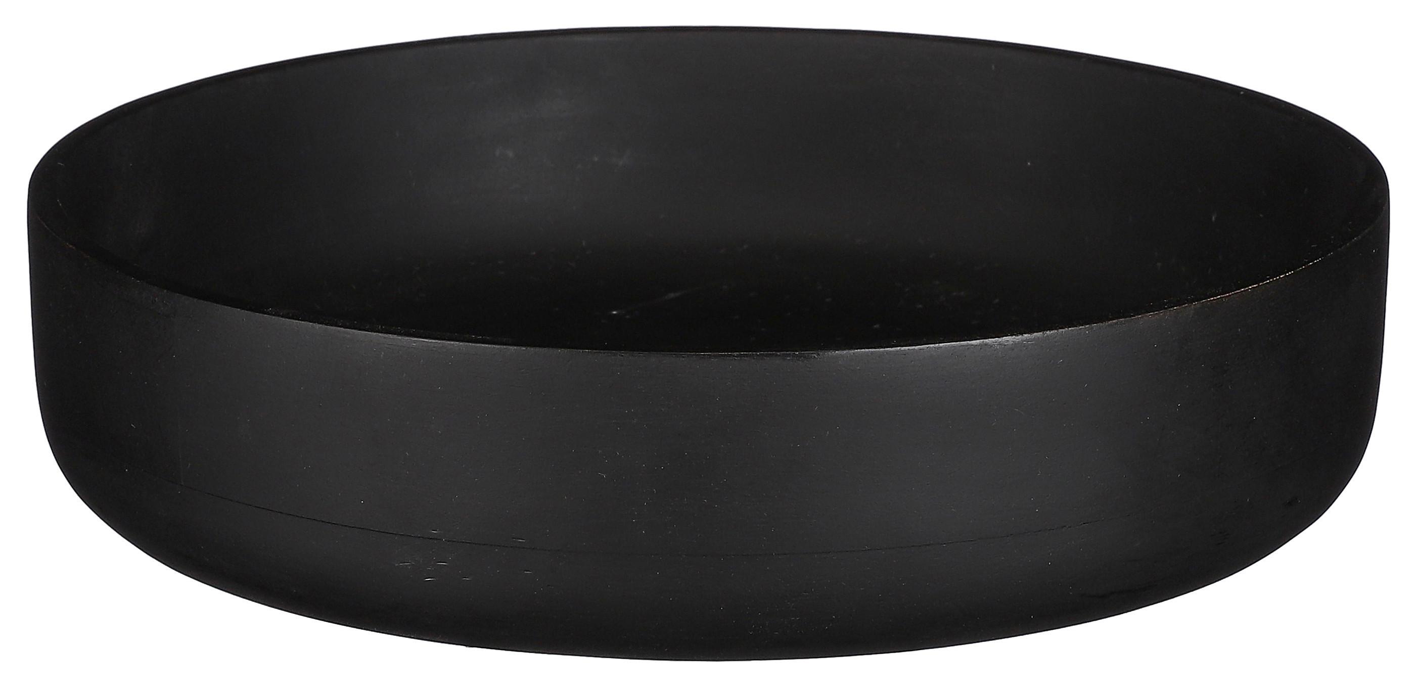 Dísztál Tomar - fekete, Konventionell, fa (26/6cm) - Modern Living