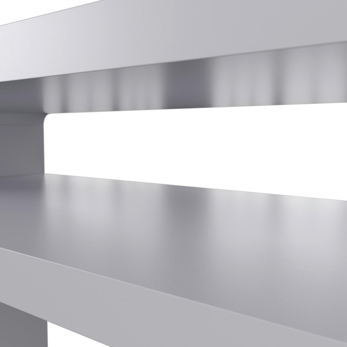 Konsolentisch Emilia Weiß MDF - Weiß, MODERN, Holzwerkstoff (120/80/40cm) - Bessagi Home