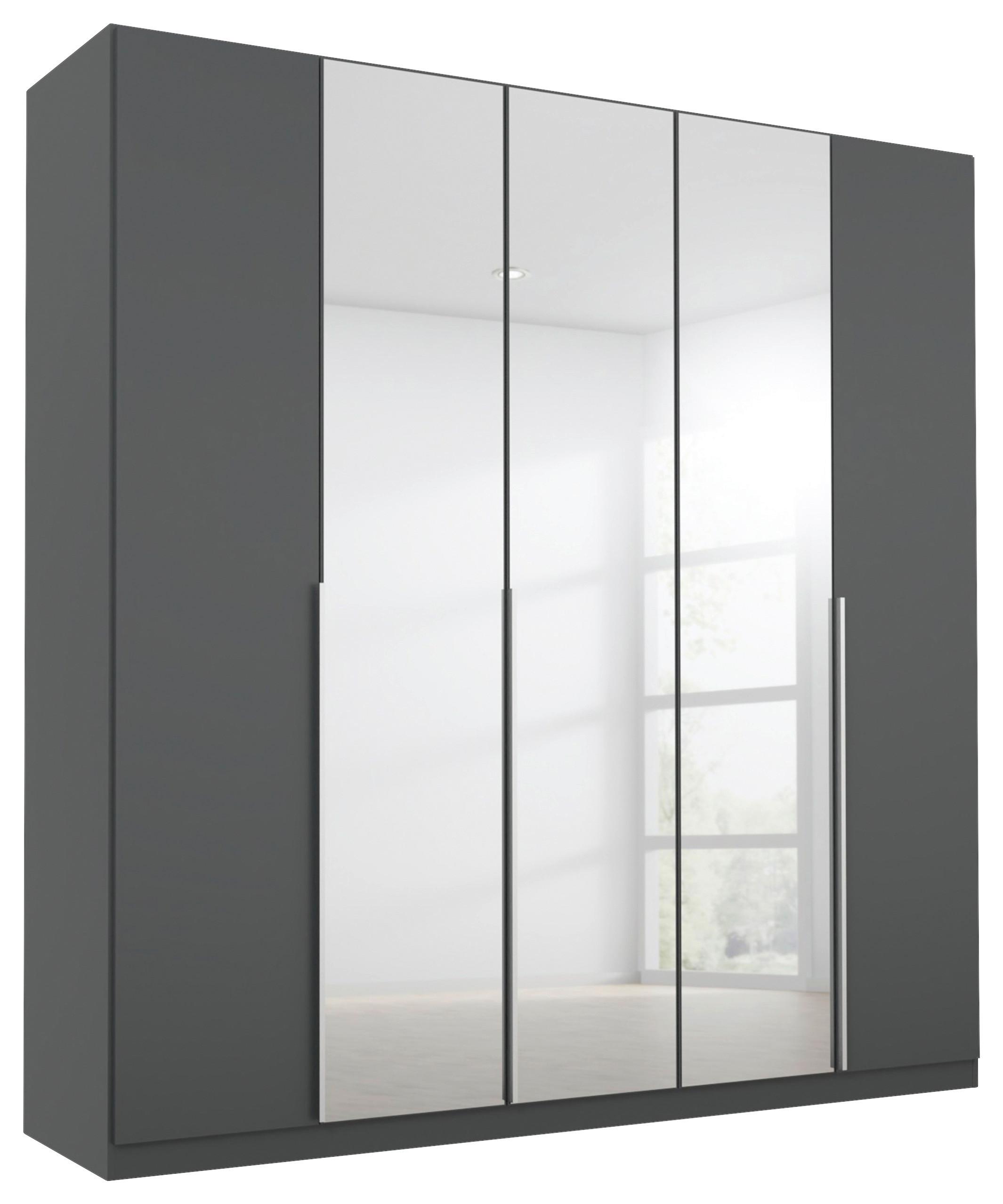 DULAP USI ROTATIVE ALABAMA - argintiu/gri, Modern, material pe bază de lemn (226/229/54cm) - Modern Living