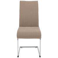 Învelitoare pentru scaun Dominik - taupe, Konventionell, textil (48/48/68cm) - Mömax