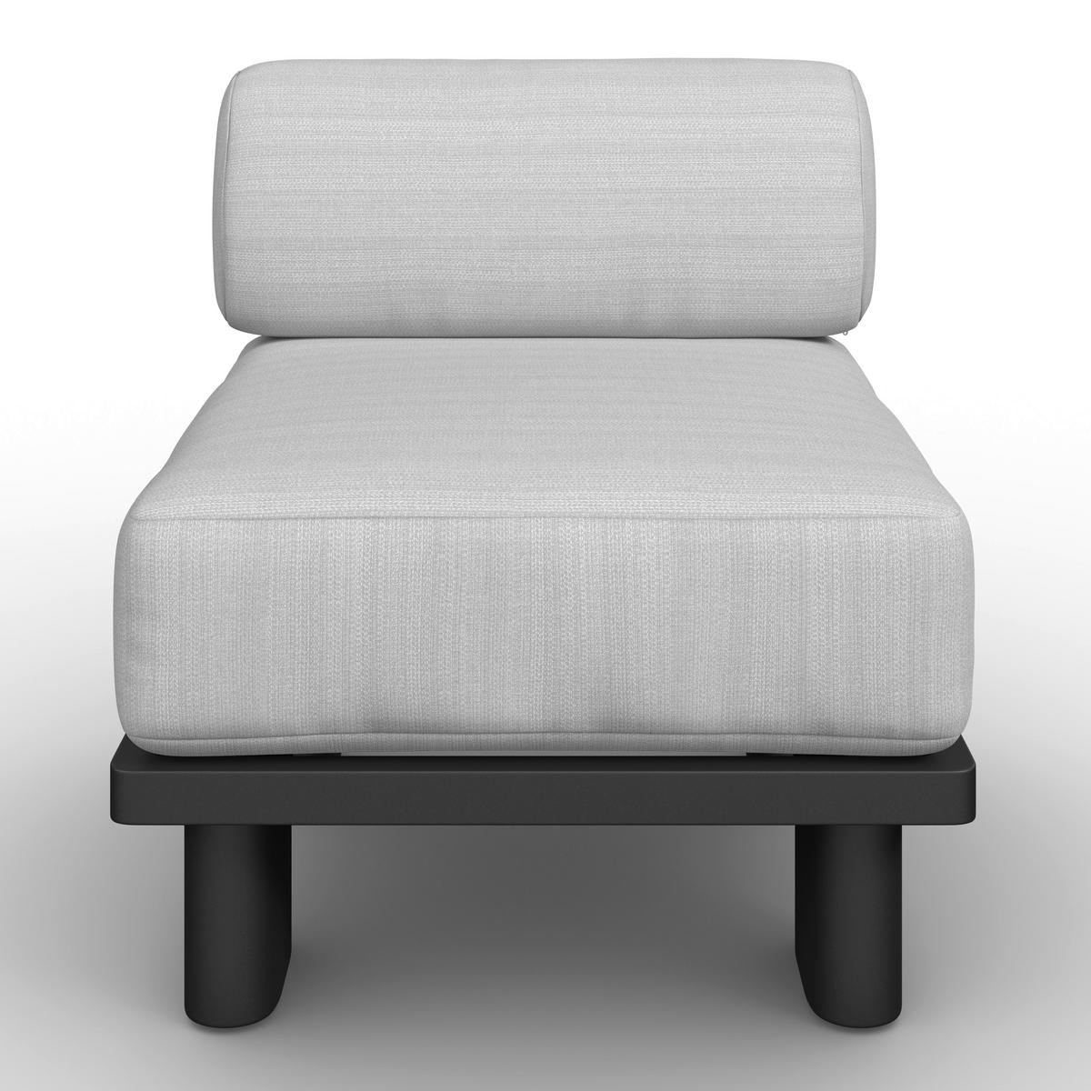 Garnitură grădină Lumea - gri deschis/gri închis, Modern, plastic/metal - Bessagi Garden