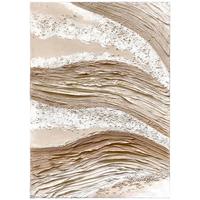 Keilrahmenbild Denise Beige ca. 100x140cm - Beige/Naturfarben, MODERN, Holz/Kunststoff (100/140cm) - Premium Living