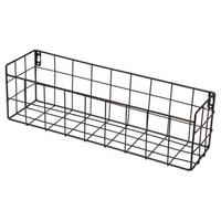 Stenski Regal Ludwig - črna, Moderno, kovina (40/12/10cm) - Mömax