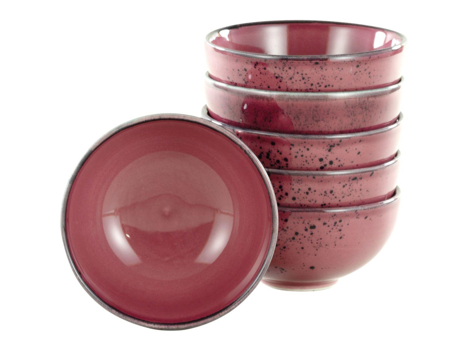 Set Skodelic Za Omake Berry, 6-Delni - temno roza, Trend, keramika (11,5cm) - Creatable