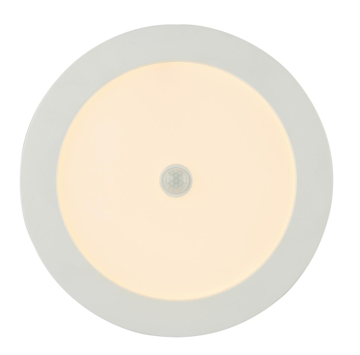 LED-Deckenleuchte Paula max. 18 Watt - Opal/Weiß, MODERN, Kunststoff (22,6/3,5cm)