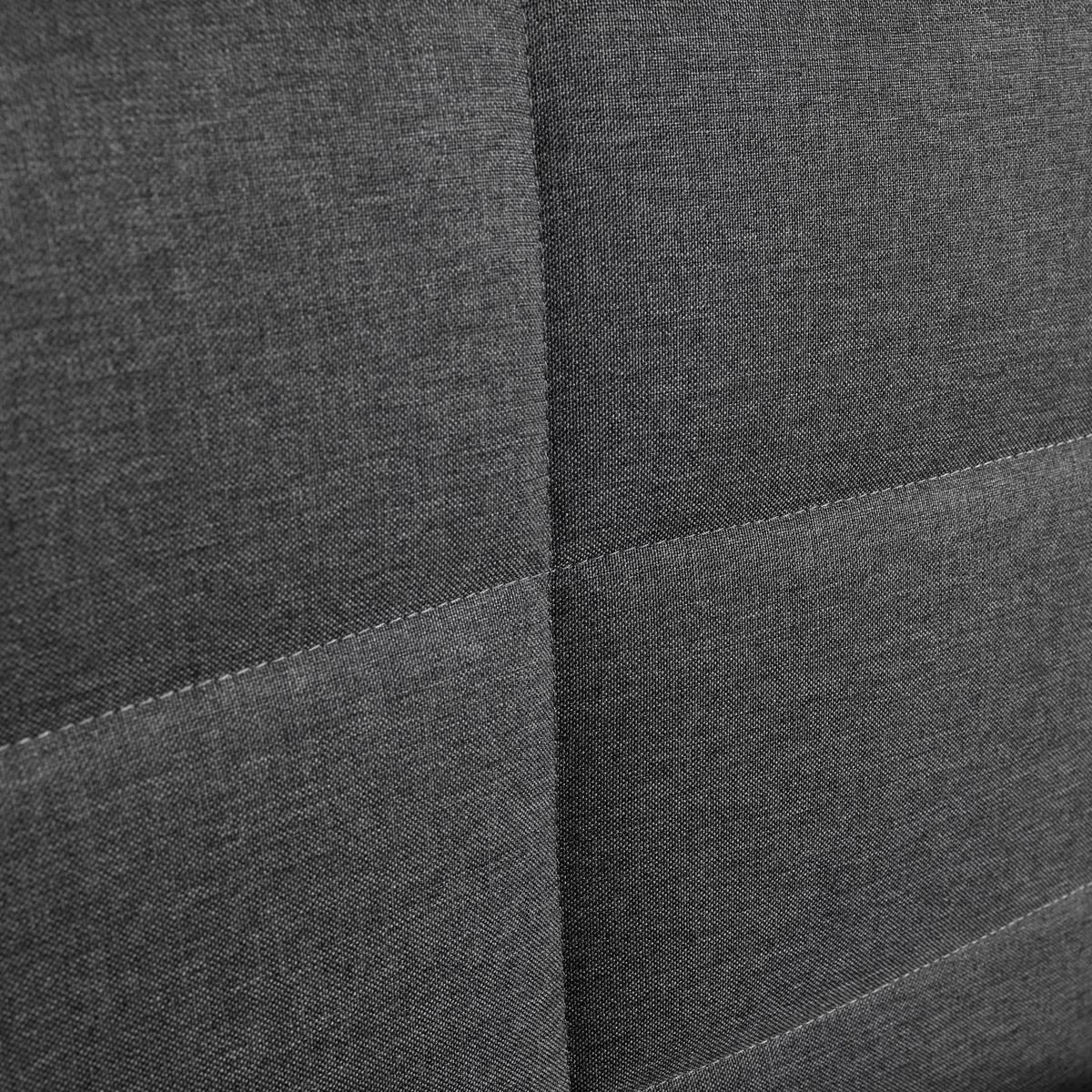 Postelja Boxspring Lisa, Temno Siva, 180x200 - temno siva, Moderno, umetna masa/tekstil (180/200cm) - Bessagi Home
