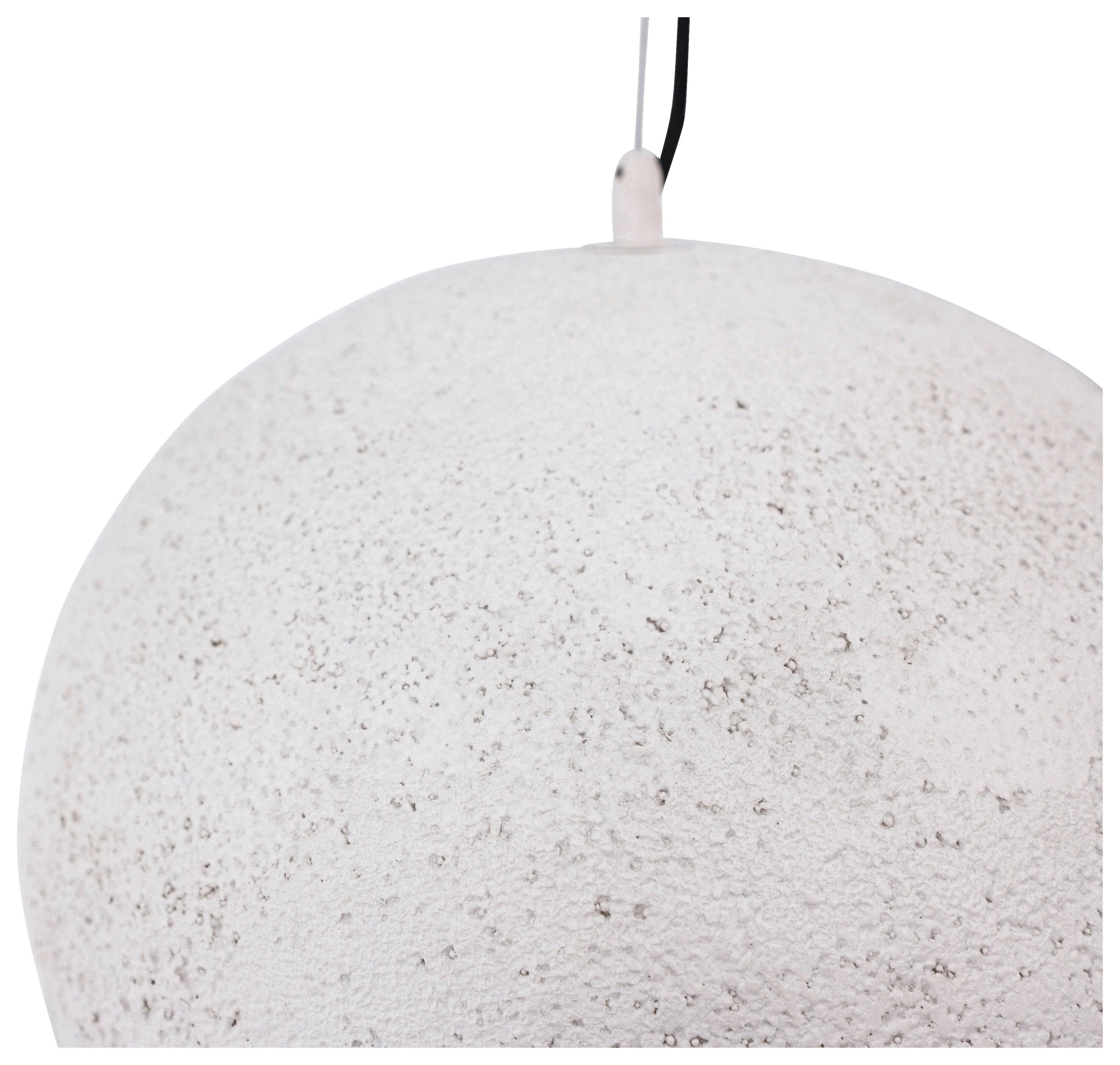 HÄNGELEUCHTE GILLTORP - Weiß, Basics, Naturmaterialien (40/26/40cm) - P & B