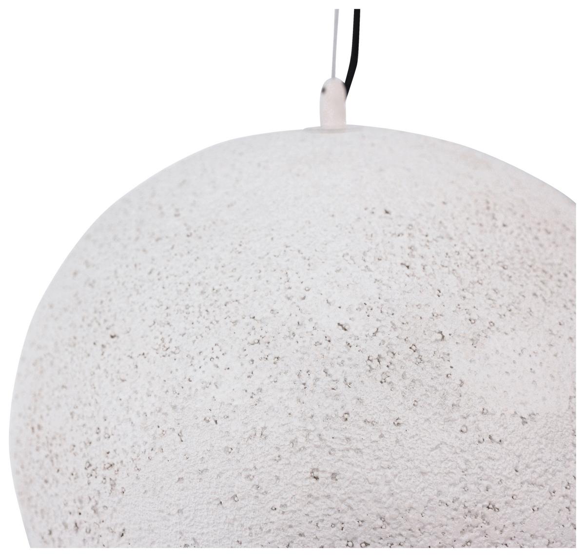 HÄNGELEUCHTE GILLTORP - Weiß, Basics, Naturmaterialien (40/26/40cm) - P & B