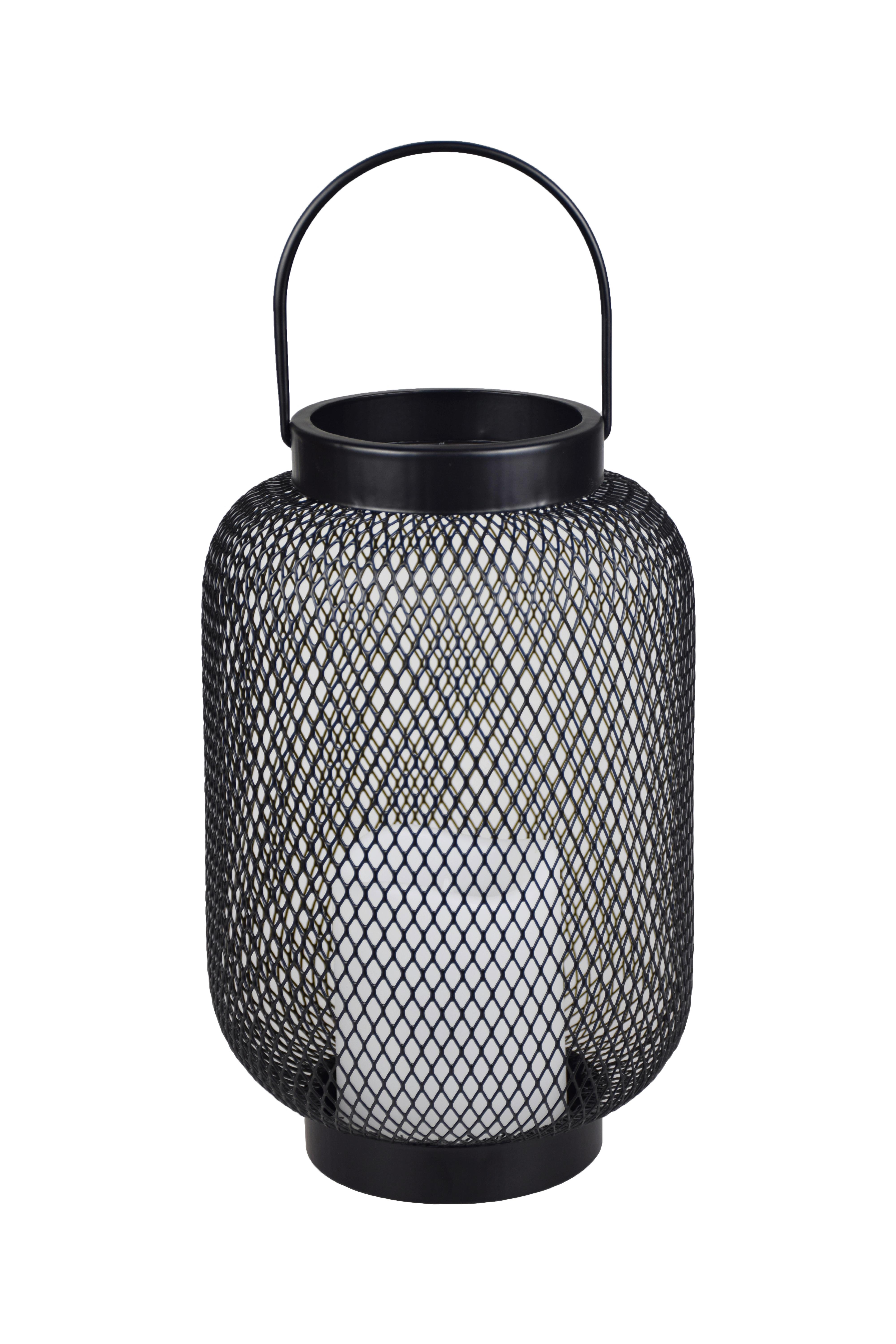 Solarleuchte Schen in Schwarz max. 0,06 Watt - Schwarz, MODERN, Kunststoff/Metall (16/26-34cm) - Modern Living