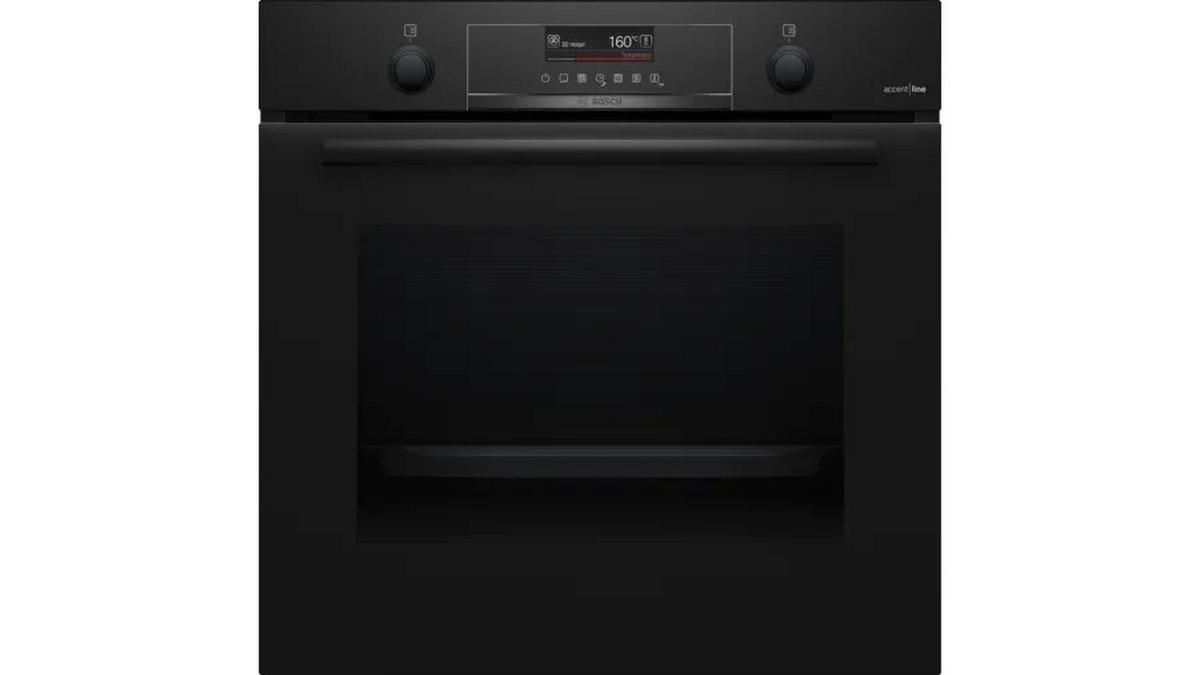 Einbaubackofen HBG4790B3 in Schwarz - MODERN (59,4/59,5/54,8cm) - Bosch