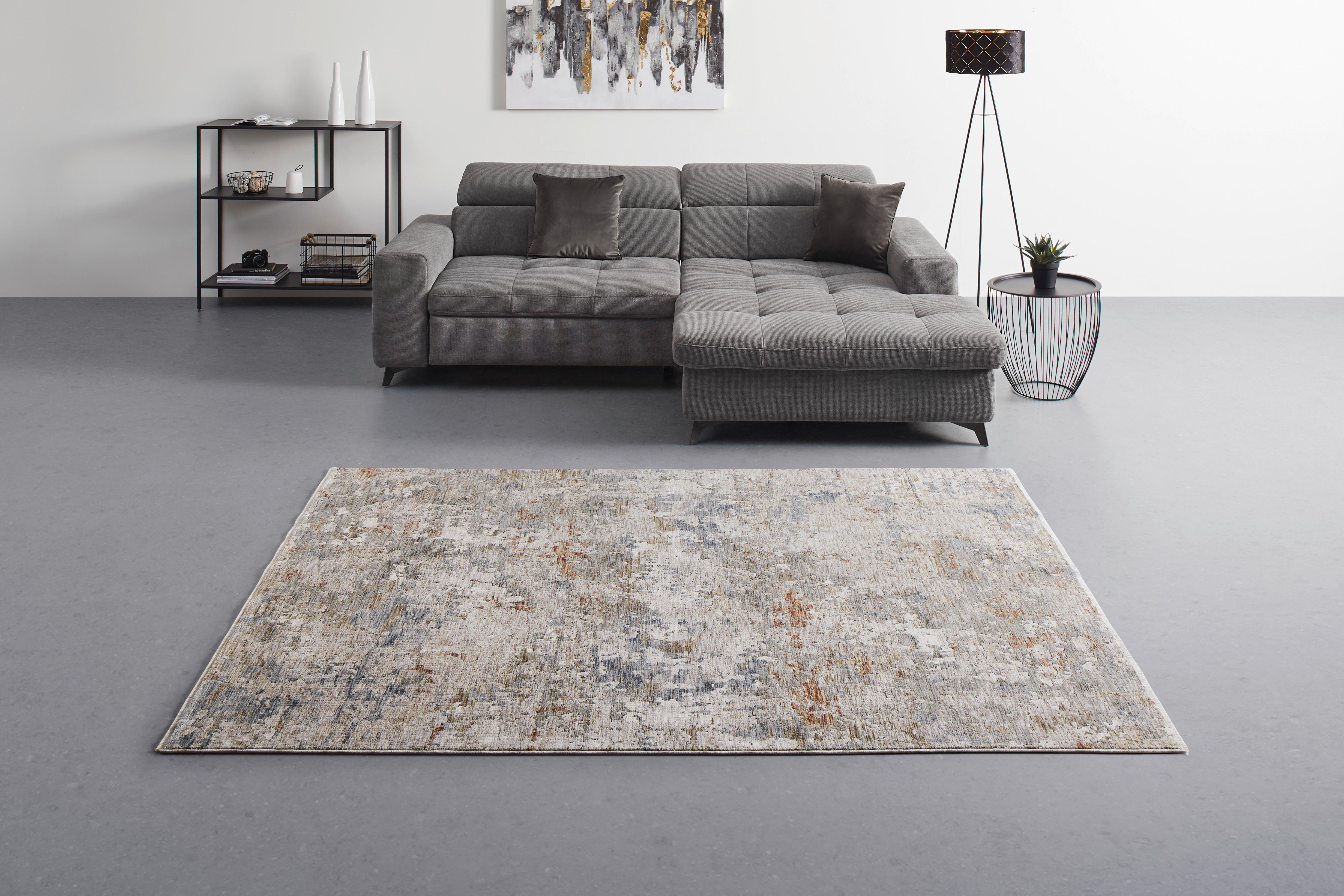 VÄVD MATTA SANREMO - grå, Klassisk, textil (80/150cm) - Mömax