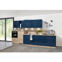 Küchenblock Star in Blau/Eiche - Blau/Wildeiche, MODERN, Holzwerkstoff - Express-Kuechen